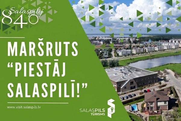 Piestāj Salaspilī! maršruts ar balvām